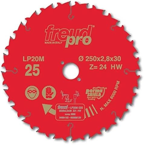 FREUD PRO LCL6M01062 TCT Circular Saw Blade - 165.1mm x 20mm - 24T