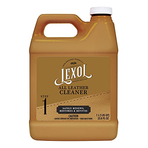 Leather Cleaner By Lexol, Use On Furniture, Car Interiors, Shoes, Handbags, Accessories, 33.8 Fl Oz Each #TOP10