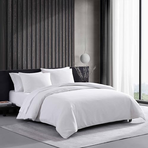 Vera Wang - Queen Comforter Set, Luxury Cotton...