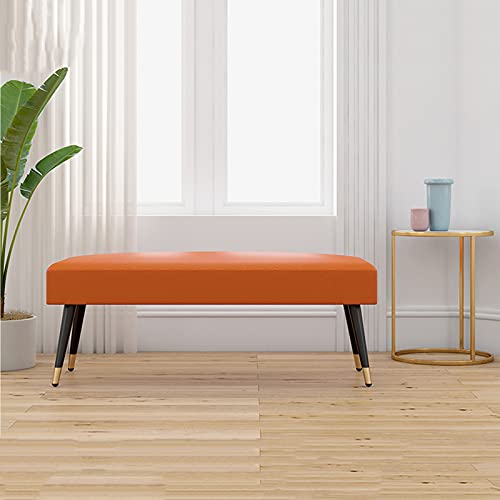 Taburete de sofá moderno para salón banco tapizado de diseño exclusivo 3