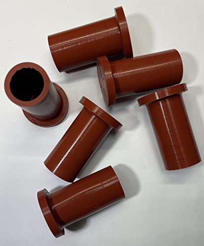 Protection Force Easy Cap pour OD 16,5 mm 21/32 Pouces (Paquet de 6) Tube Ribp Ouverture de Tube expansé Long Tube Tube Couvercle d'extrémité Protecteurs de Filetage de vis Caoutchouc élastique Cover
