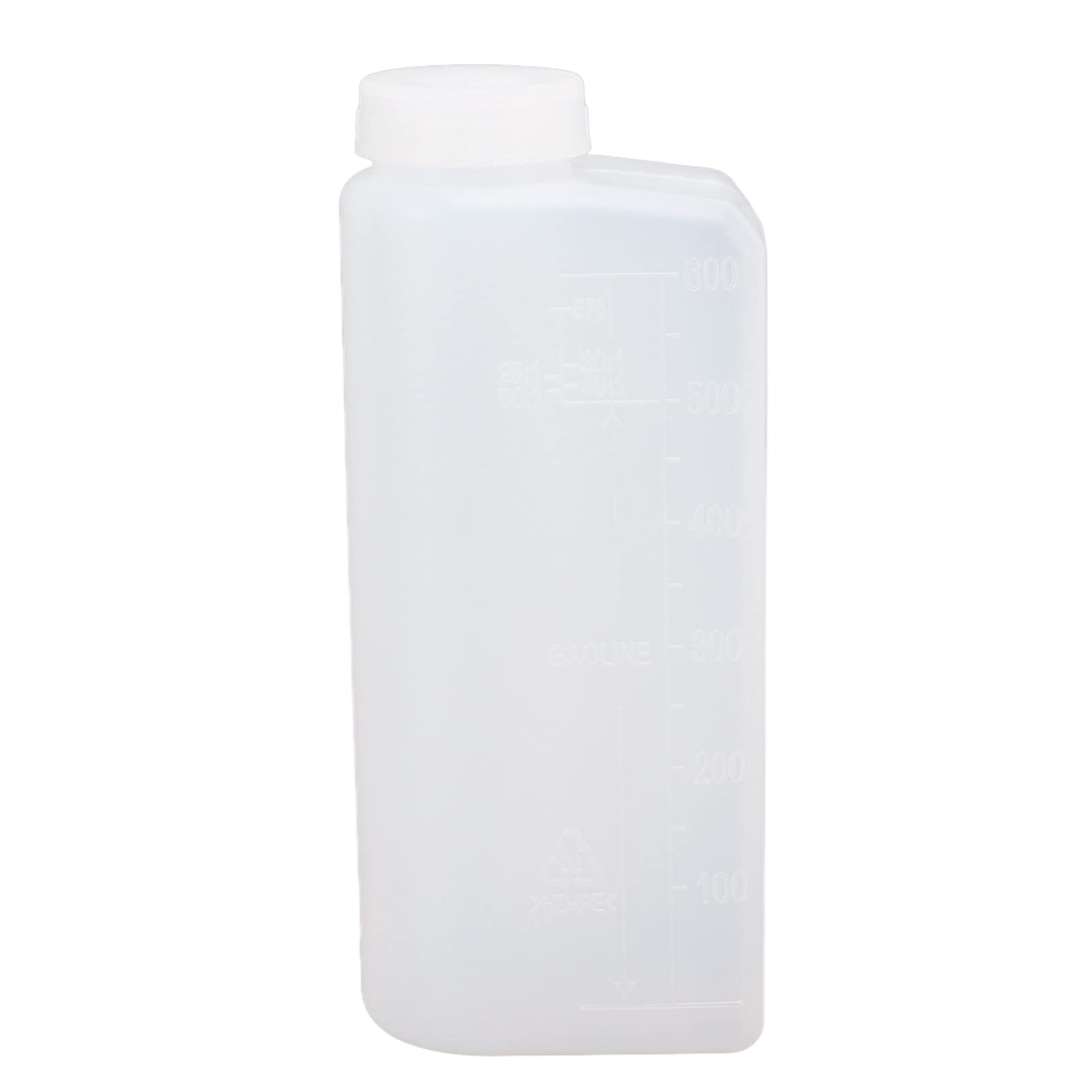 2 Uds 600Ml 2 Tiempos Aceite Gasolina Combustible Mezcla Botella Gasolina Máquina Motosierra Contenedor Mezcla Botella Herrero 2 Vender Nailon Plástico para Aceite Mezcla Botella Motosierra