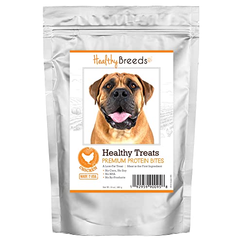 Healthy Breeds Boerboel Healthy Treats Premium Protein Bites Chic...