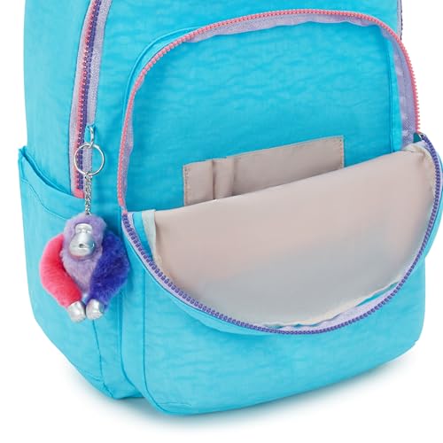Image of Kipling Women's Seoul Fc 15 inch Laptop Backpack, Durable, Roomy with Padded Shoulder Straps, Built-In Protective Sleeve