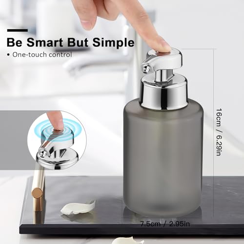 Phneems 001 Automatic Foaming Soap Dispenser Touchless Auto Foam Hand Soap Dispenser Hands Free Electric Refillable Soap Dispenser thumb #2