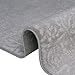 Unique Loom Sofia Collection Area Rug - Grand (9' x 12' Rectangle, Light Gray/ Ivory)