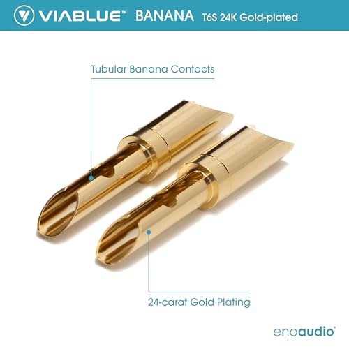 Mogami 3103 câble de haut-parleur double fiche banane T8 et cosses 7m - 3