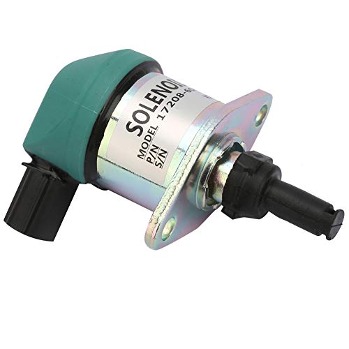 Solénoïde Kubota robuste 17208-60016 électrovanne moteur 12V - 6