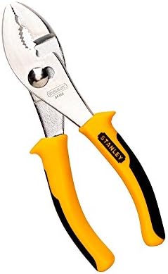 Stanley 84-055 Bi-Material Slip Joint Plier, 6 Inch