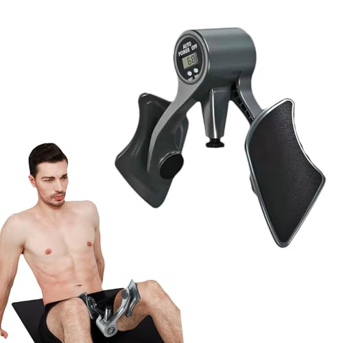 Image of DUNGRANI 3rd Gen Thigh Master 0-100 lbs Adjustable Resistance Inner Thigh Exerciser Trainer Counter with LCD Counter Pelvic Floor Kegel Hip Exercise Workout Equipment Pilates Women Men (Size-3)