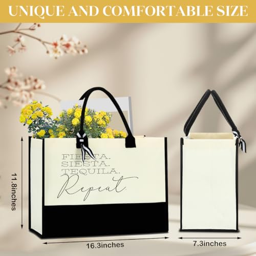 Image of FORBIDDEN PAPER Retirement Gifts for Women Retirement Decorations Travel Gift Lake House Gifts BeachTote Bag