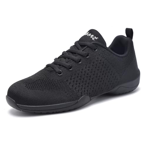 Image of Youth Cheer Shoes Girls White Cheerleading Shoes Dance Athletic Training Breathable Fabric Dancing Lightweight Competition Comfortable Sport Kids Girls Cheer Sneakers