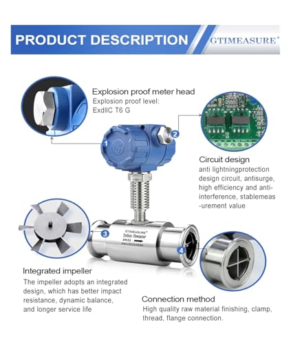 Capteur de débit haute température 0-10V pour un contrôle thermique précis - 4