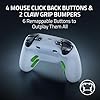 Razer Wolverine V3 Pro Wireless Gaming Controller: Licensed for Xbox Series X|S, Xbox One, Windows PC - 6 Remappable Buttons - Fast Triggers - Customizable Thumbsticks - Wired Tournament Mode - White