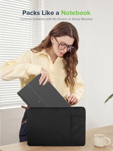 Image of EVICIV Portable Monitor Touchscreen 15.6 inch 10-Point Touch Travel Monitor