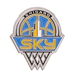 Desert Cactus Chicago Sky Lapel Pin WNBA Team Logo National Basketball Association Enamel Made of Metal (Lapel Pin)