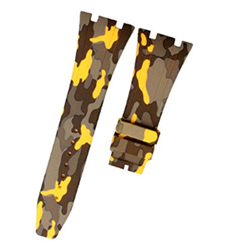 [Richie Strap]rvxg  rvoh Jt[W ėpSxg t28mm Kp: Royal Oak Offshore 15703 CmAP100 I[f}sQ CI[N () (CG[iobNȂj)