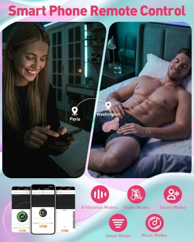 Image of Vibrating Chastity Cage for Men - Pink Silicone Male Cock Cage with 4 Rings, App Control 8 Vibration Modes, 2 Keys Secure Lock, Lightweight Breathable BDSM Bondage Sex Toy