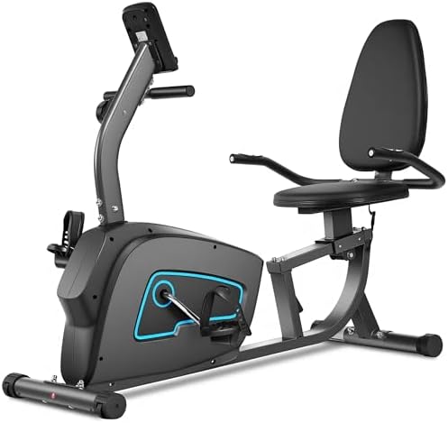 Exercise Bike Recumbent Exercise Bike for Home Stationary Bike St...