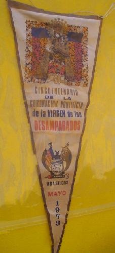 Antiguo Banderín - Old Flag : CINCUENTENARIO DE LA CORONACIÓN