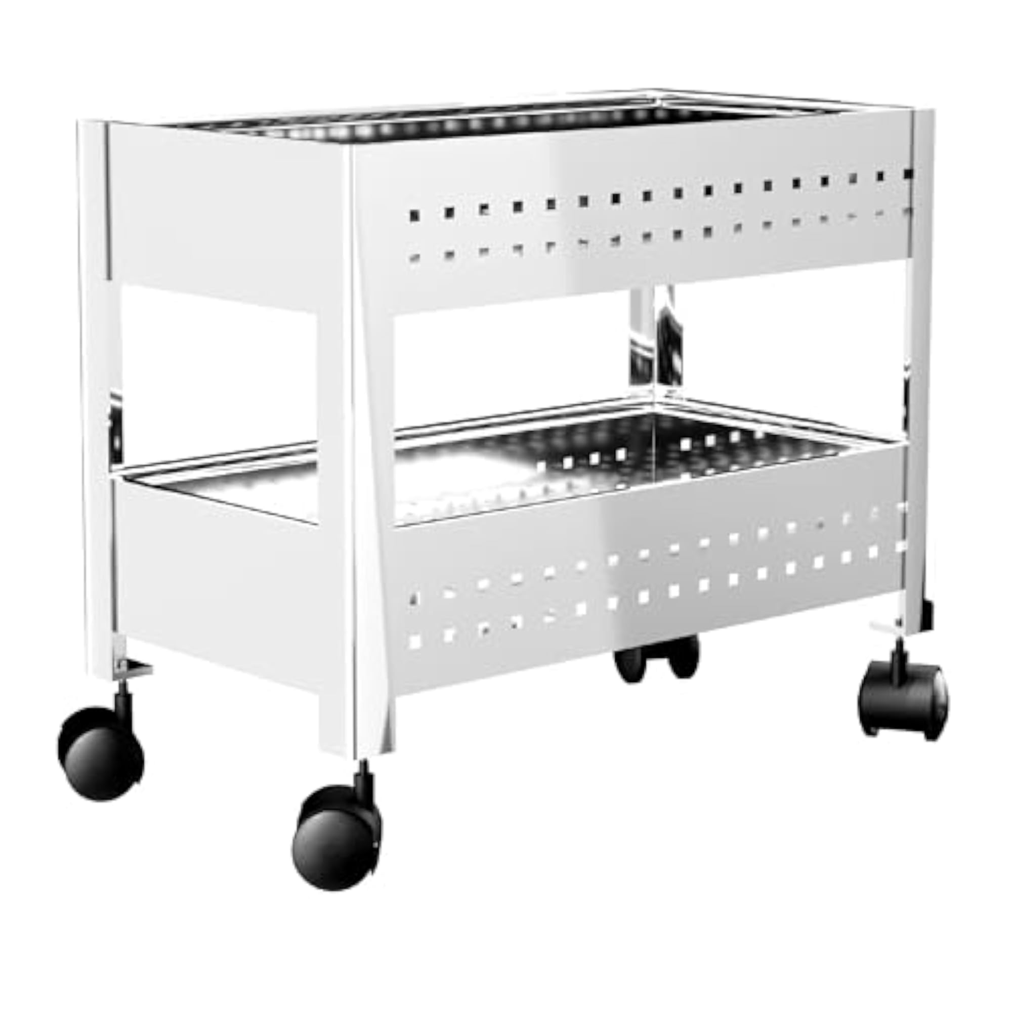 2 Tier Portable & Multi-Utility Stand for Kitchen Storage Rack