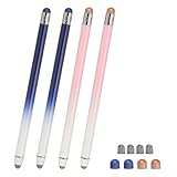 Matériau Fiable : Les stylos Pour écrans tactiles sont des stylets universels à haute sensibilité. La pointe du stylo est en silicone souple, douce et ne rayant pas l'écran. La pointe peut être inclinée à 180 degrés pour des traits de dessin fluides et naturels.