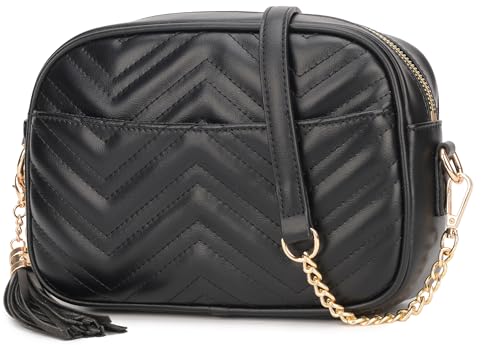 Lola Mae Quilted Crossbody Bag