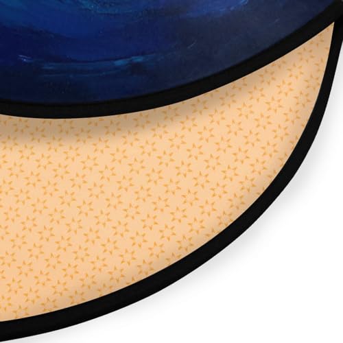 Tapete redondo azul con diseño de tiburones Vdsrup miniatura 5