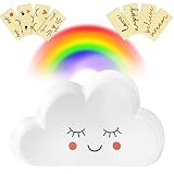 TRANQUILIDAD: Luz de bebe nocturna ideal para que puedan dormir con paz en su habitación. Gracias a su luz de color blanca y led el niño descansara y se sentirá protegido.
