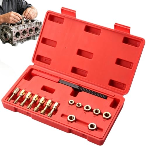 Image of Metric Thread Chaser 15-piece Portable Metric Tool with Storage Case