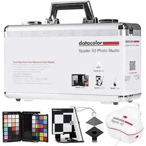 Spyder X2 Photo Studio Kit: Ultimate Photo Color Tool kit. Manage Color Throughout Your Photo workflow, from Capture to Editing, in Any Lighting. Cover