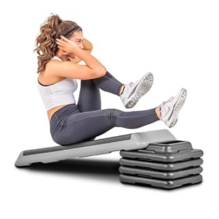 The Step Club Size Platform With Two (2) Freestyle Risers and Two (2) Original Risers