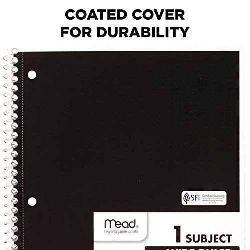 Mead Spiral Notebooks 6-pack - Image 3