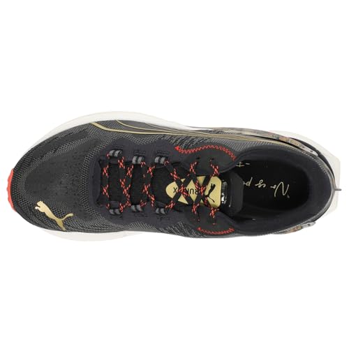 PUMA Womens Fk X Run 1 Nitro Running Sneakers Shoes - Black - Size 8 M4