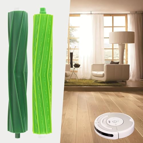 Image of Replacement Roller Brushes Compatible for iRobot Roomba E & I & J Series - Fit e5 e6 e7 i1 i1+ i2 i3 i3+ i4 i4+ i6 i6+i7 i7+ i8 i8+ j6+ j7 j7+,Combo i5 i5+j5 j5+ Vacuum Cleaner Accessories - 2 Set