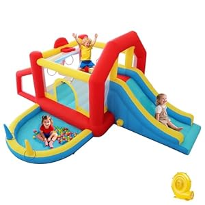 9 in 1 Inflatable Bounce House Kid ...