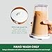 Kensal Home Reusable Iced Coffee Cup (24 Oz/Venti), Leak Proof and Double Wall Insulated Iced Coffee Tumbler, Come with Reusable Plastic and Metal Straws and Straw Cleaner - White