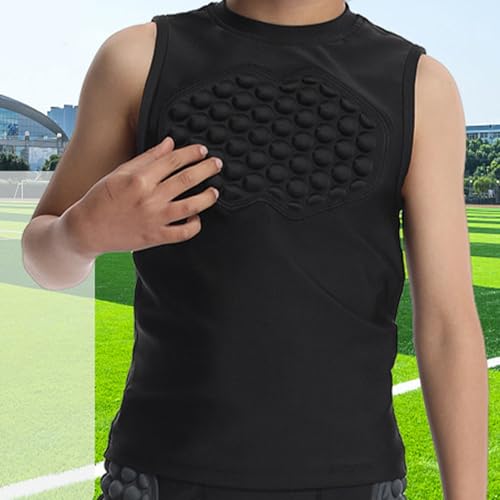 Kids Boys Sports Tank Top Running Quick Dry Shirts Safe Guard Top Football Basketball Training Vest Muscle Tee4