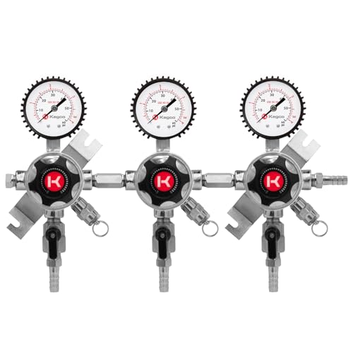 Kegco Secondary Regulator 3 Product Chrome