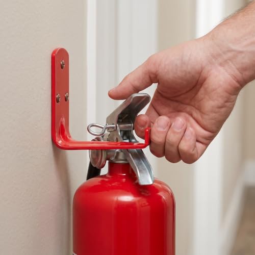 Soporte de pared seguro para 6 extintores 6