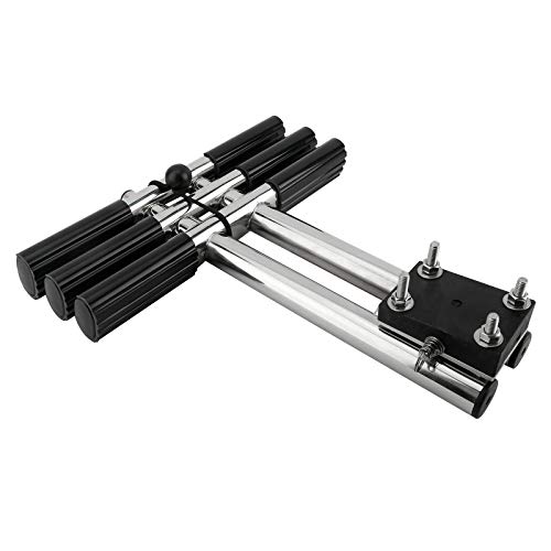 Amarine made Heavy Duty 3 Steps Boat Marine Dual Vertical Telescoping Tube Stainless Steel Sport Diver Ladder with Mount - 3 Steps - M1085S3 - Thumbnail 5