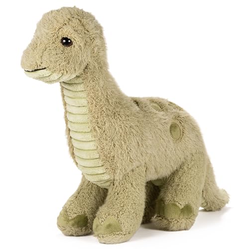 Image of Bearington Dinosaur Stuffed Animal Dinosaur Plush Brontosaurus Green Dino Stuffy, Cute Plushies for Kids Boys & Girls