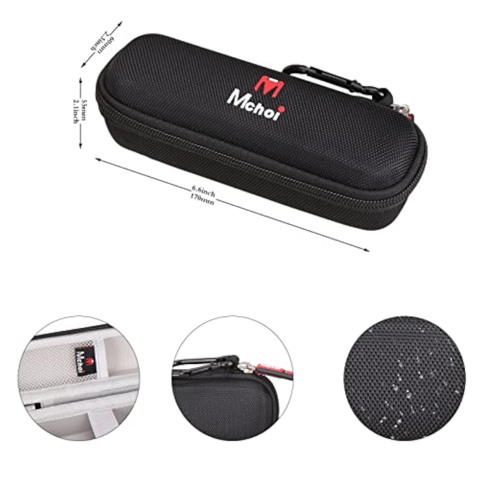 Hard Carrying Case for ZORAMI Nose Hair Trimmer