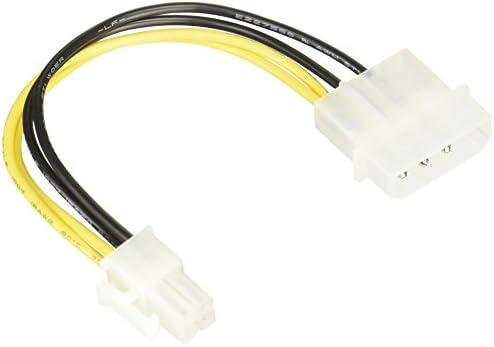 変換名人 ペリフェラル(大4ピン) → ATX12V(4ピン)電源変換ケーブル