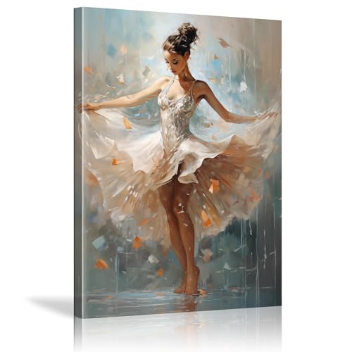 Peinture murale art photo abstrait haut de gamme de ballerine cadre 20x30cm YAJNILUCK