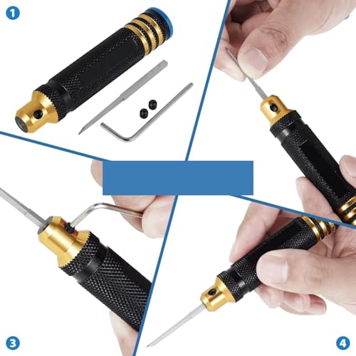 Ciseau à modeler RC avec 7 lames pour traçage de lignes Gundam
