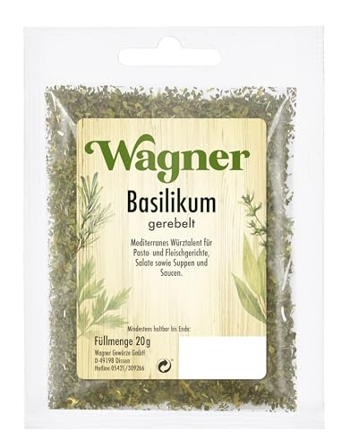 Wagner Gewürze 601003 Basilikum gerebelt ,