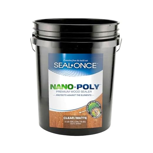 Seal-Once Nano+Poly Wood Sealer