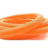 GuidNaurys Schwarz, Weiß, Grau, Orange, PP-isolierte Wellrohr-Drahtgewindeschläuche, Kunststoff-Wellrohr-Schutzhülle, 7 mm–28 mm, 3 Meter Biegeschlauch