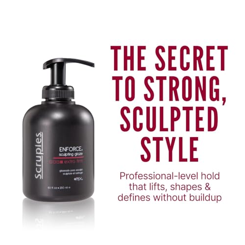 Scruples Enforce Sculpting Glaze Hair Gel – Strong Hold, Body & Lift